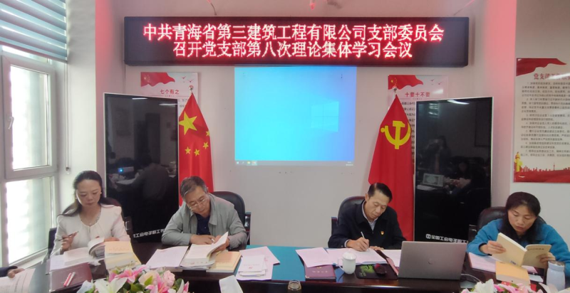 三建公司黨支部召開第八次理論集體學(xué)習(xí)會 ----集團黨委委員、紀(jì)委書記講主題教育專題黨課